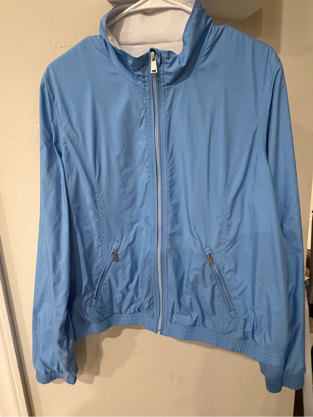 Ralph Lauren Light Blue Women's Zip-Up Active Jacket